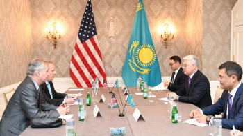 Фотография к новости: Қазақстан мен АҚШ экономикалық әріптестікті күшейтуге бағытталуда