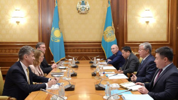 Фотография к новости: Президент Citigroup банк өкілімен кездесті