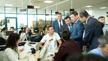 Фотография к новости: Елордада ХҚКО жұмысы тексерілді