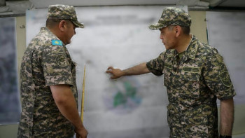 Фотография к новости: Қорғаныс министрі Арыс қаласына барды 