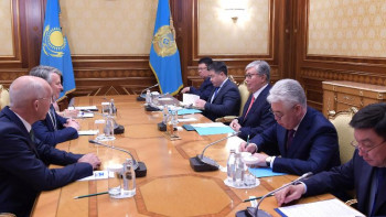 Фотография к новости: Мемлекет басшысы шетелдік компанияның директорын қабылдады