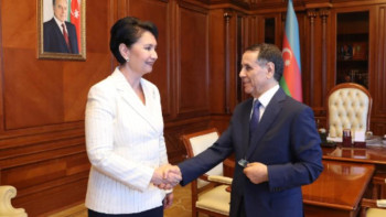 Фотография к новости: Әбдіқалықова жұмыс сапарымен Әзербайжанға барды