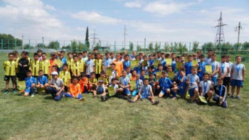 Фотография к новости: Таразда елорда мерекесіне орай футболдан турнир өтті