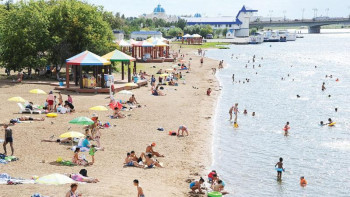 Фотография к новости: Елордалық құтқарушылар суға шомылу орындарында рейд жүргізіп жатыр