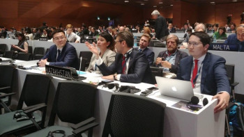 Фотография к новости: Ясауи кесенесінің айналасы абаттандырылады
