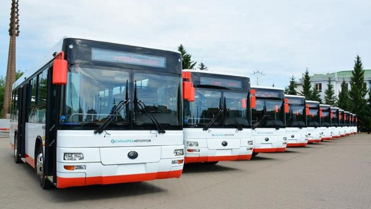 Көкшетаулықтарға 30-дан астам жаңа автобус берілді