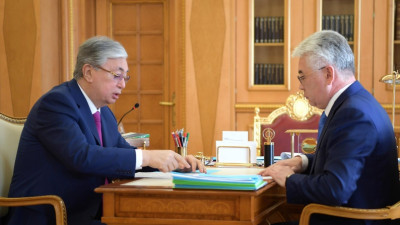 Мемлекет басшысы Бейбіт Атамқұловты қабылдады