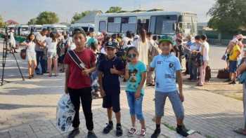 Фотография к новости: Арыс балалары жаз бойы еліміздегі лагерлерде демалады