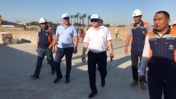 Фотография к новости: Түркістанға тарту ретінде драма театр салынуда