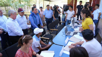 Фотография к новости: Арысты қалпына келтіру жұмыстары 1 тамызға дейін аяқталуы тиіс – Мамин