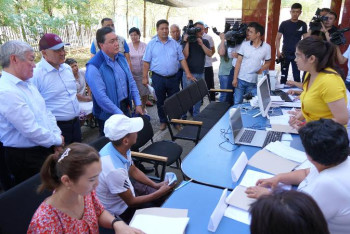 Фотография к новости: Арысты қалпына келтіру жұмыстары 1 тамызға дейін аяқталуы тиіс – Мамин