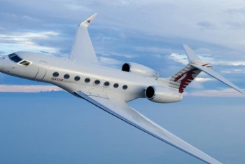 Фотография к новости: 46 сағат 39 минут: Рекорд орнатқан халықаралық экипаж ұшағы Нұр-Сұлтанда жанармай құйды