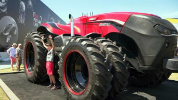 Фотография к новости: Ұлыбританияда жүргізушіні қажет етпейтін кабинасыз трактор құрастырылды