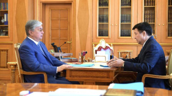 Фотография к новости: Тоқаев Жоғарғы Сот төрағасын қабылдады