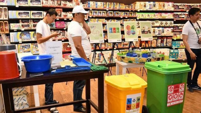 Елордада экологиялық акция өтті  