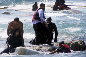 Фотография к новости: Мигранттар мінген кеме апаты: Қаза болғандардың денесі табылды 