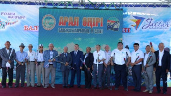 Фотография к новости: ﻿﻿﻿Қызылорда облысында балықшылар слеті өтті