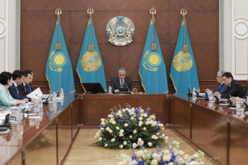 Фотография к новости: Досаев президентке халықтың несие қарызын қайтару жұмыстары туралы баяндады