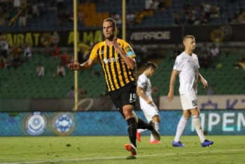 Фотография к новости: Мартон Эппель биылғы маусымдағы алғашқы хет-триктің авторы атанды