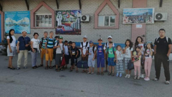 Фотография к новости: Арыстық оқушылар Ақтөбеге демалуға келді