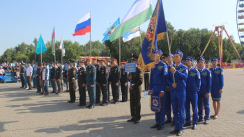 Фотография к новости: Көкшетауда І Халықаралық жас құтқарушылар слеті басталды 