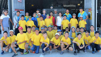 Фотография к новости: Демалыс лагерлерінің оқушылары әскери бөлімдерді аралады 