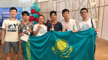 Фотография к новости: «Туймаада» олимпиадасынан Қазақстан құрамасы жүлделі оралды 