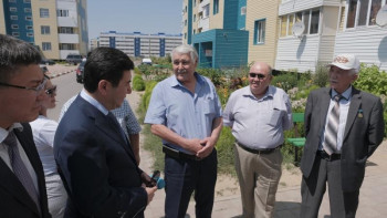 Фотография к новости: Сәтпаев қаласында жаңа үйлер салынады 