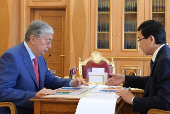 Фотография к новости: Мемлекет басшысы білім министрін қабылдады