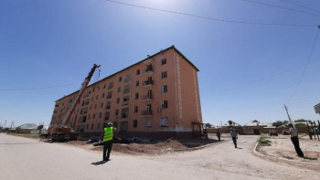 Фотография к новости: Арыс қаласында 1360 үй қалпына келтірілді 