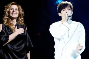 Фотография к новости: Димаш Лара Фабианмен бірге ән айтады