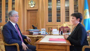 Фотография к новости: Президент Аружан Саиннің жаңа қызметіне сенім білдірді