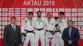 Фотография к новости: Дзюдо: Ақтаудағы турнирде Ресей құрамасы топ жарды