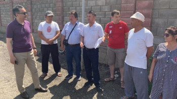 Фотография к новости: Сағынтаев Алатау ауданында шешілуі тиіс мәселелерді атады