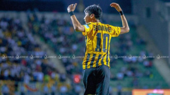 Фотография к новости: Еркебұлан Сейдахмет «Қайрат» сапындағы алғашқы голын соқты