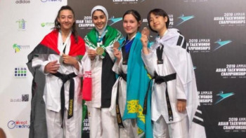 Фотография к новости: Отандық таеквондошылар ел қоржынына 2 қола салды
