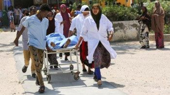 Фотография к новости: Сомалидің астанасында жойқын жарылыс болды