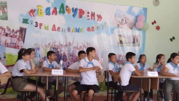 Фотография к новости: Маңғыстауда «Адал ұлан» оқушылар слеті өтті