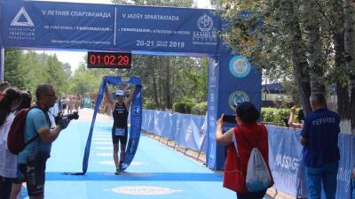 Ақмолалықтар триатлоннан Қазақстанның V жазғы спартакиадасында жеңіске жетті