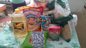 Фотография к новости: Полиция қызметкерлері көпбалалы аналарға көмек көрсетті