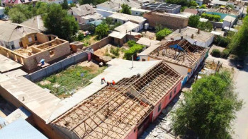 Фотография к новости: Арыстағы жөндеу жұмыстары бір айда аяқталады