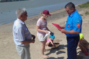 Фотография к новости: Павлодар облысында ТЖД қызметкерлері демалушылардың суға бату себептерін анықтады