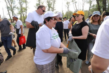 Фотография к новости: #Birge #TazaQazaqstan акциясына 5000 ақтөбелік қатысты