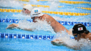 Фотография к новости: ﻿Баландин брасс әдісімен жүзуден Әлем чемпионатының жартылай финалына өтті