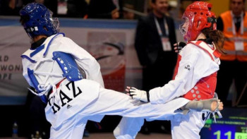 Фотография к новости: ﻿Жас таеквондошылар Азия чемпионатынан 7 медаль еншіледі