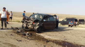 Фотография к новости: Трассадағы жол апатынан жүкті әйел қаза болды