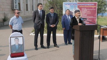 Фотография к новости: Ұлытау ауданындағы көшеге Қаныш Нұртазиновтың есімі беріледі 