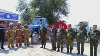 Фотография к новости: Қызылорда облысында 4,5 млн теңге тұратын өрт сөндіру бекеті ашылды