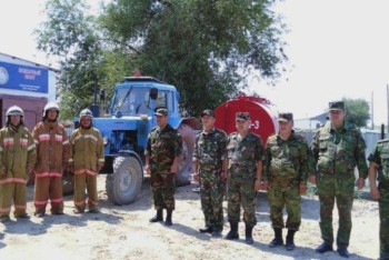 Фотография к новости: Қызылорда облысында 4,5 млн теңге тұратын өрт сөндіру бекеті ашылды