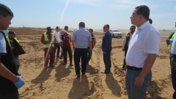 Фотография к новости: «Ақтөбе-Атырау-Астрахань» автожолының құрылысы барысында адам сүйектері табылды